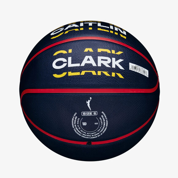 *IN HAND* CAITLIN CLARK WILSON FEVER RISING BASKETBALL SIZE 6 - Picture 8 of 12